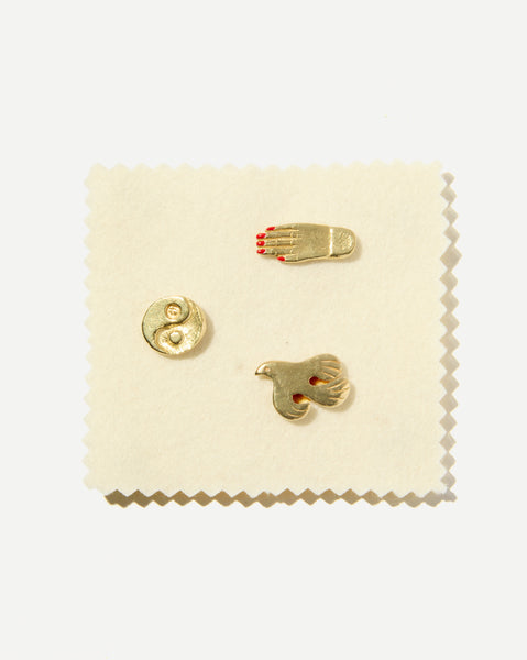 Pin set Pájaro