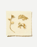 Pin set Rosa